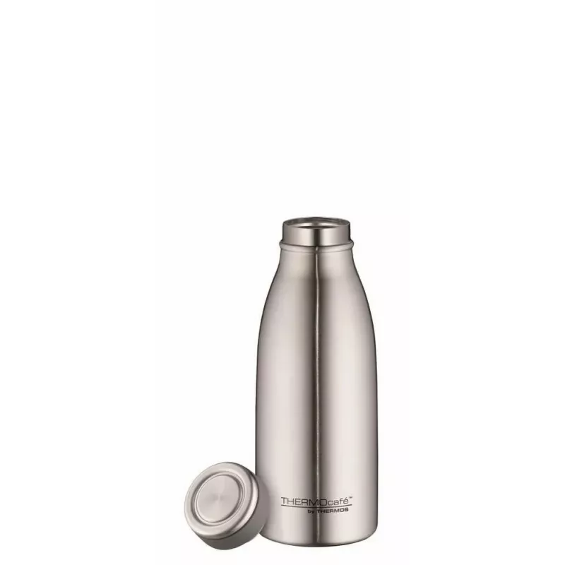 Thermos termosa pudele THERMOS THERMOcafé 350 ml nerūsējošais tērauds vakuuma izolēta, 12h karsts / 24h auksts, hermētiska