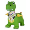 Lēkājošais dzīvnieks Jamara HoppyDoo Dino ar spārniem zaļš ar pumpi