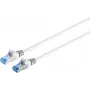 Tīkla kabelis S/CONN 75711-A1.5W Balts 1.5m Cat6a S/FTP
