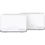 Mesh sistēma MERCUSYS Halo H27BE Dual-band Wi‑Fi 6, 2‑pakotne, 3x LAN, 3568 Mbps, iekšējās antenas, balta
