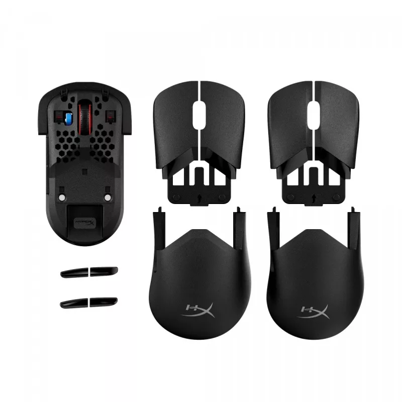 HyperX Pulsefire Saga Pro bezvadu spēļu pele (melna)
