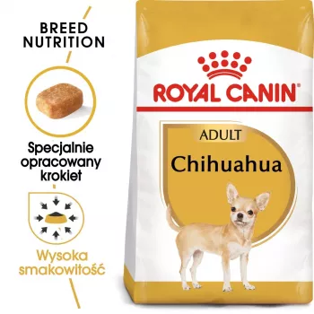 Sausā suņu barība Royal Canin Chihuahua Adult 1.5 kg — vista, 28% olbaltumvielu, mazo/īpaši mazo šķirņu suņiem