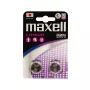 Monētu baterija MAXELL CR2016 3V, LiMnO2 vienreizlietojama, 90 mAh — 2 gab. blisterī