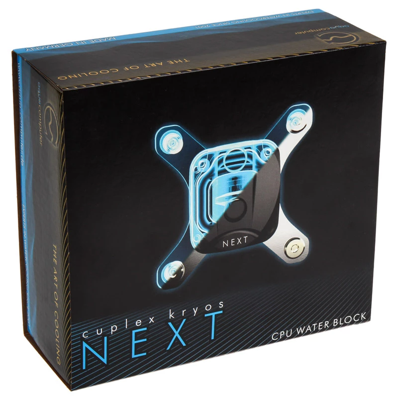 Ūdens bloks Aqua-Computer cuplex kryos NEXT priekš LGA 1700, Niķelis/Niķelis