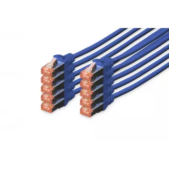 Digitus DK-1644-010-B-10 Ethernet Patch Cable Blue