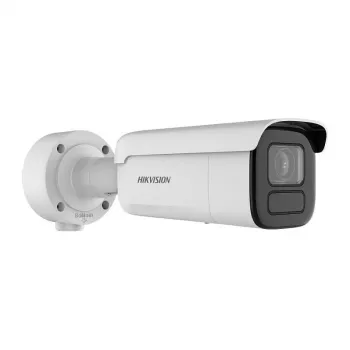 IP drošības kamera Hikvision Ultra Series DS-2CD3B86G2T-IZHSY 4K 3840×2160 Bullet, 2,8–12 mm motorizēts objektīvs, 1/1,8 collu CMOS, iekštelpām/ārtelpām, sienas stiprinājums, 360° rotācija