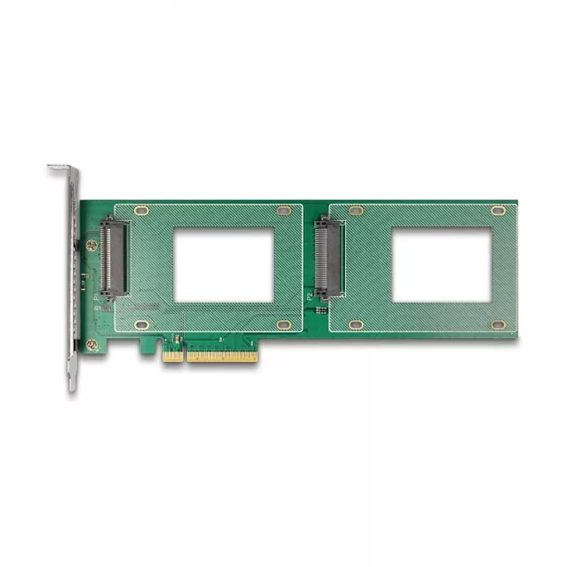 DeLOCK 90151 iekšējais U.2 adapteris PCIe ar LED indikatoriem