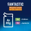 Felix Fantastic trusis, jērs - mitrā barība kaķiem 340 g (4x 85 g)