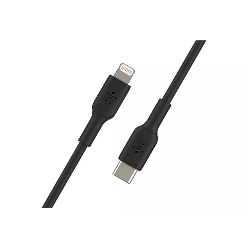 Belkin CAA003BT1MBK lightning kabelis 1 m Melns