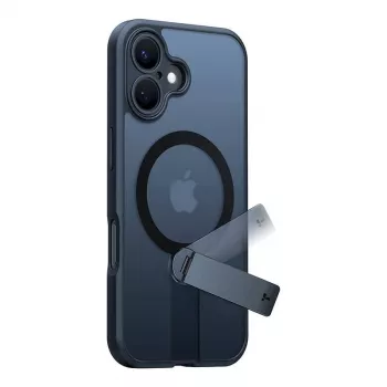 Torras Pstand Spin vāciņš priekš iPhone 16 (Melna)