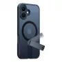 Torras Pstand Spin vāciņš priekš iPhone 16 (Melna)