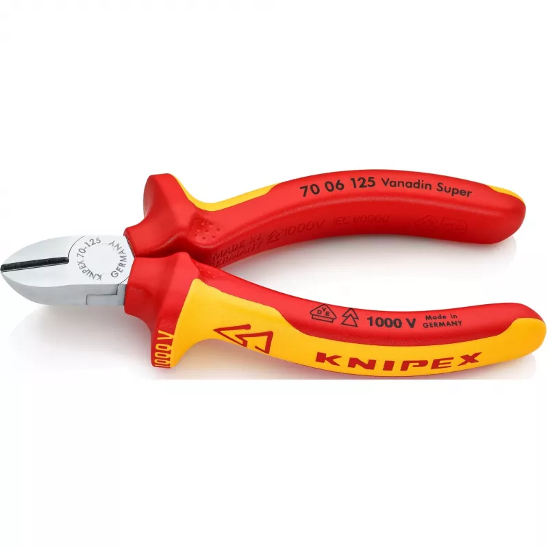 Diagonālās knaibles Knipex 70 06 125