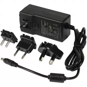 Barošanas bloks ALLNET ALL-PSU12V5A-EUUSUK 12V 5A maiņstrāvas/līdzstrāvas adapteris ar ES/ASV/AK spraudņiem