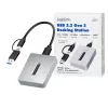 Dokošanas stacija 1 ports USB 3.2, M.2 NVMe
