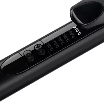 Lokšķēres BaByliss 19 mm lokšķēres melnā un rozā zelta krāsā