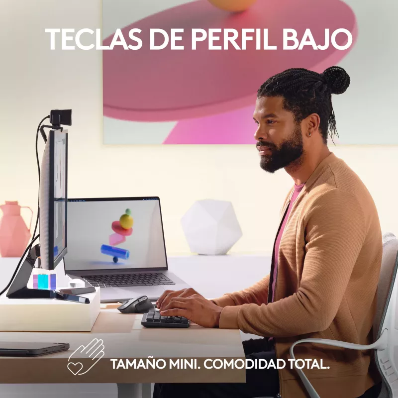 Logitech MX Mechanical Mini bezvadu tastatūra Tenkeyless Bluetooth