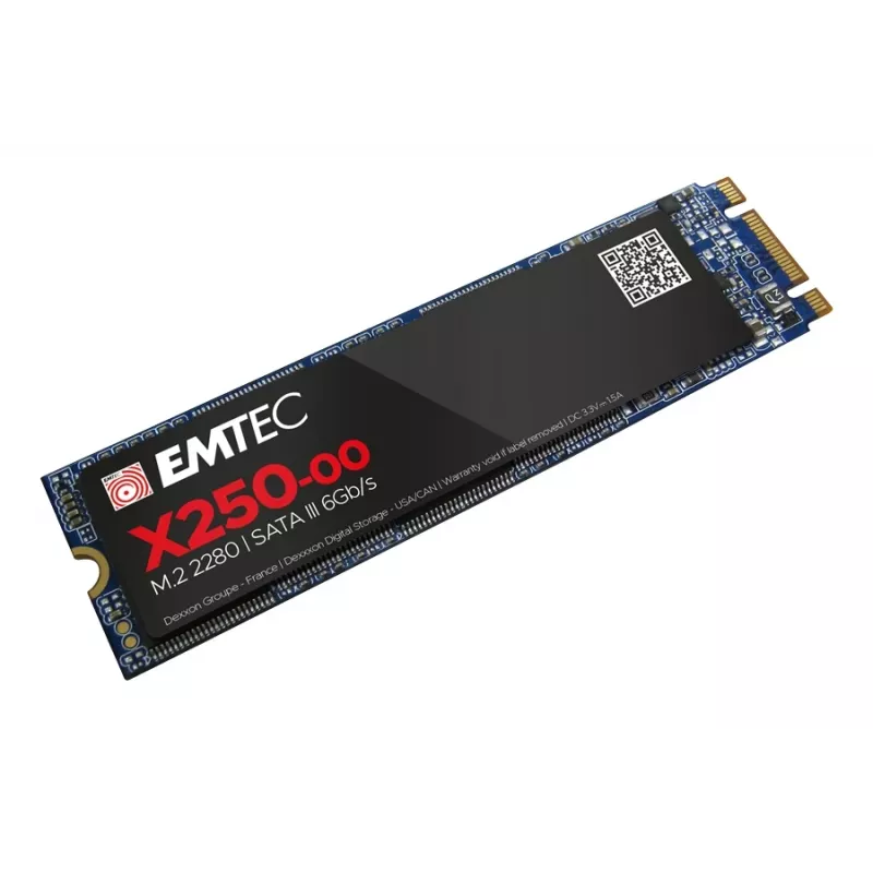 SSD disks Emtec X250 2 TB M.2 Serial ATA III 3D NAND