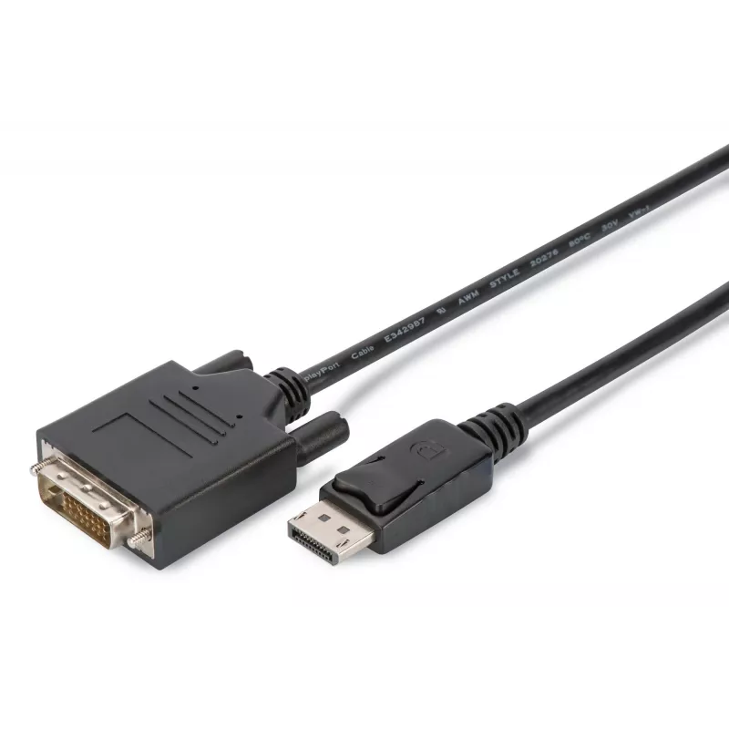 Digitus DisplayPort – DVI adaptera kabelis, 10 gab. iepakojumā