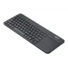 Logitech Wireless Touch Keyboard K400 Plus - tastatūra - bezvadu - 2,4 GHz - čehu - melna