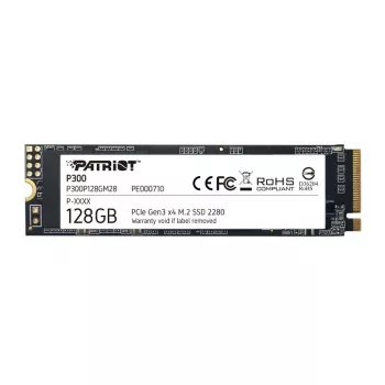 Patriot Memory P300P128GM28 iekšējais cietvielu disks M.2 128 GB PCI Express NVMe