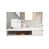 Mini ledusskapis ar LED kosmētikas spoguli Elle ESDAFX04WHEU 4 L balts