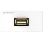Sienā iebūvējams Click modulis Kindermann Design USB 1 modulis balts RAL 9010