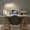 LED galda lampa Aukey LT-T10 12W 3000–6500K — regulējama krāsu temperatūra, melna