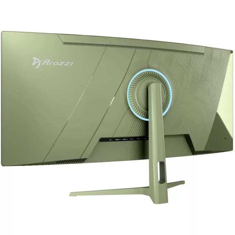 Izliekts datora monitors Arozzi Nova 34 collas (86,4 cm) 3440×1440 21:9 LED 1 ms Zaļš
