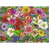 Puzle Ravensburger Feel Well & Puzzle - Flower Window, 100 gab., taktilie elementi