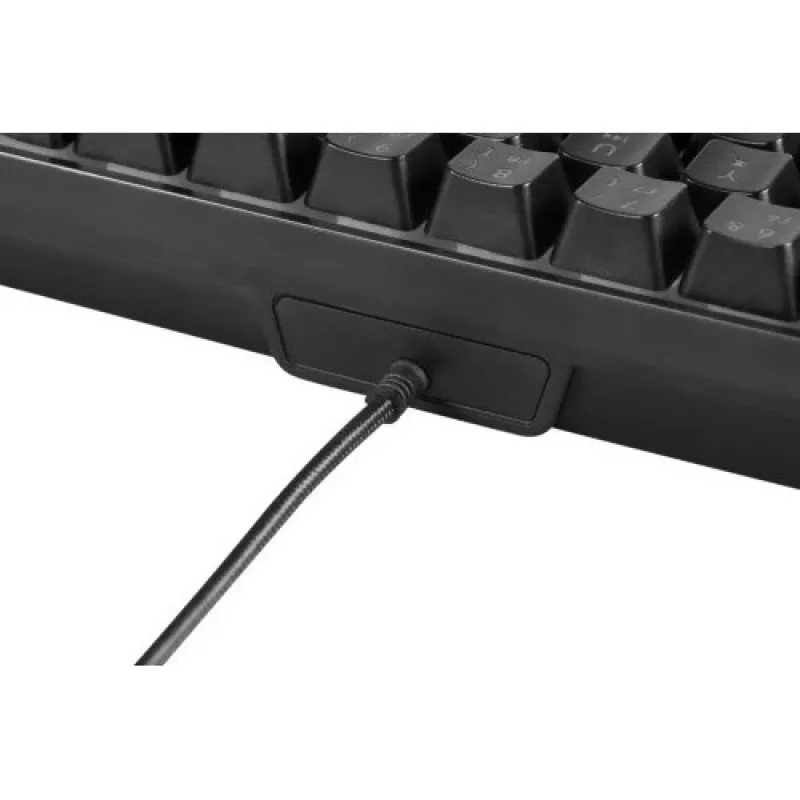 Deltaco Gaming Keyboard DK240 mini 60% USB, RGB melns