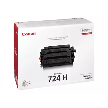 Canon CRG-724H tonera kasetne 1 gab. Oriģināla Melna