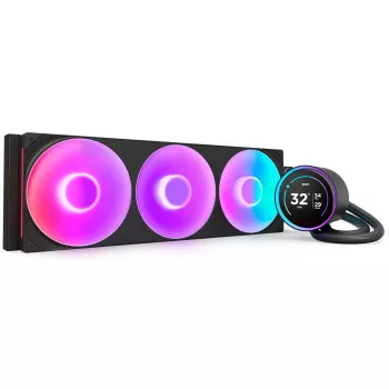 Kraken Elite 420 RGB 420 mm, šķidruma dzesēšana melna