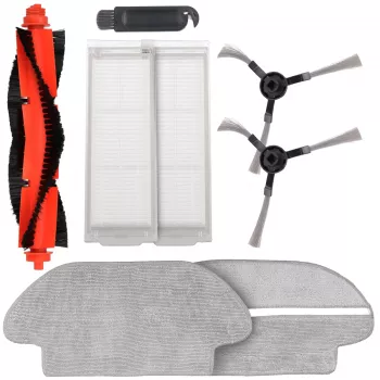 Piederumu komplekts: Birstes, rullīši, filtri, mopi Xiaomi un Viomi robotputekļsūcējiem, Mi Robot Vacuum Mop Pro, Viomi V2 V3 SE