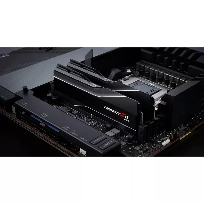 DIMM 32 GB DDR5-6000 (2x 16 GB) Dual-Kit, Arbeitsspeicher schwarz, F5-6000J3636F16GX2-TZ5N, Trident Z5 NEO, AMD EXPO