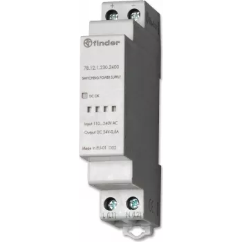 Finder 78.12.1.230.2400 - Pelēks - -20 - 60 °C - CE - 110 - 230 V - 50 - 60 Hz - 24 - 24 V