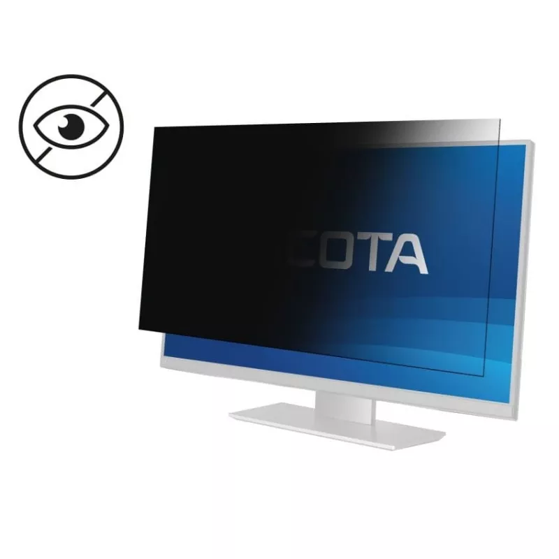 Dicota - Privātuma filtrs ekrāniem - 2-virzienu - noņemams - magnētisks - Melns - Dell P2422H, P2422HA, P2422HE (D80271-2MG)