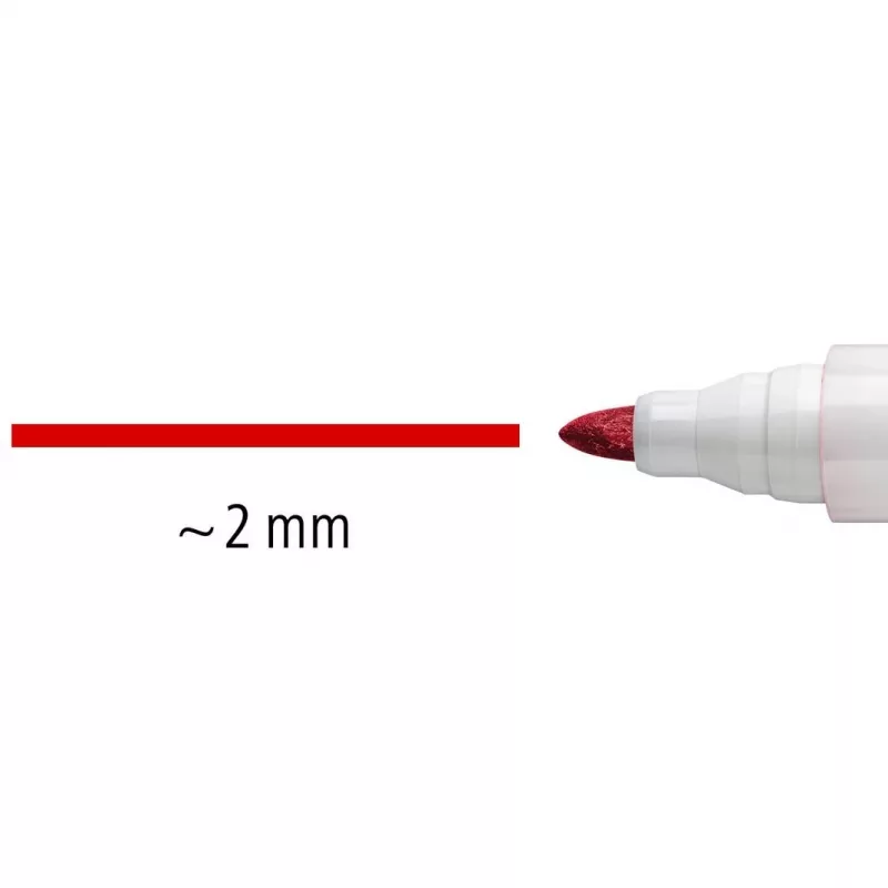 Marķieru komplekts Staedtler Lumocolor baltaboard 351 6 gab. lodes uzgalis