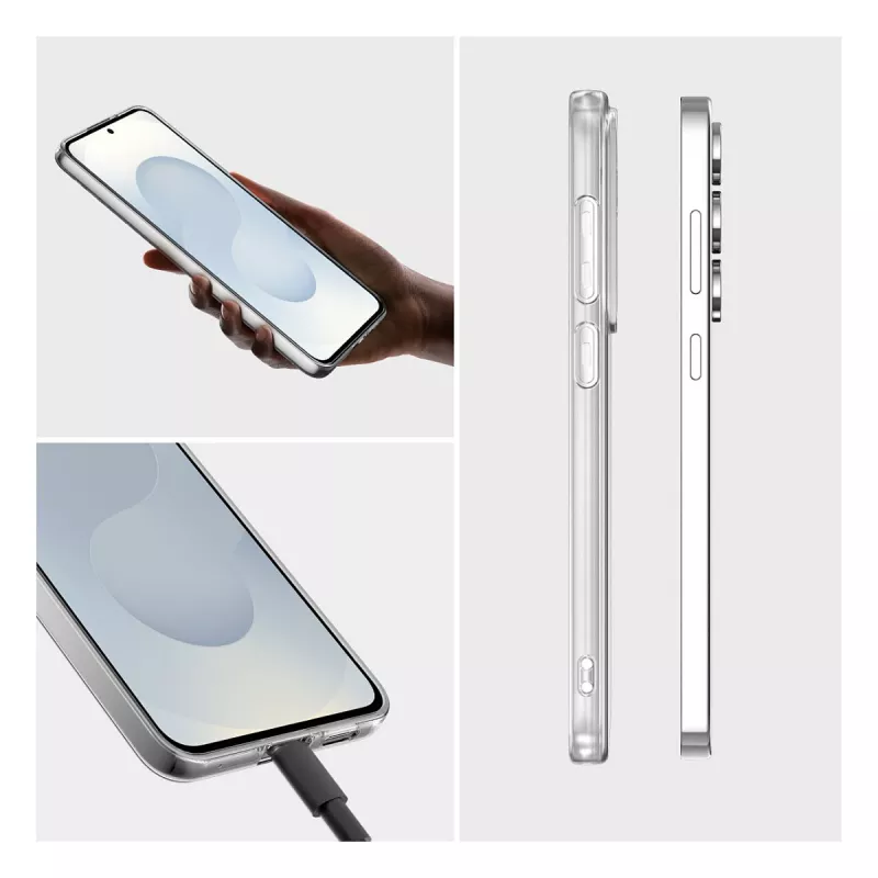 4smarts 360° Protection Set paredzēta Samsung Galaxy S25 FE (4S541684)