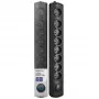 Pārsprieguma aizsargs Qoltec 50113 Melns 8 maiņstrāvas ligzdas 230 V 1,8 m