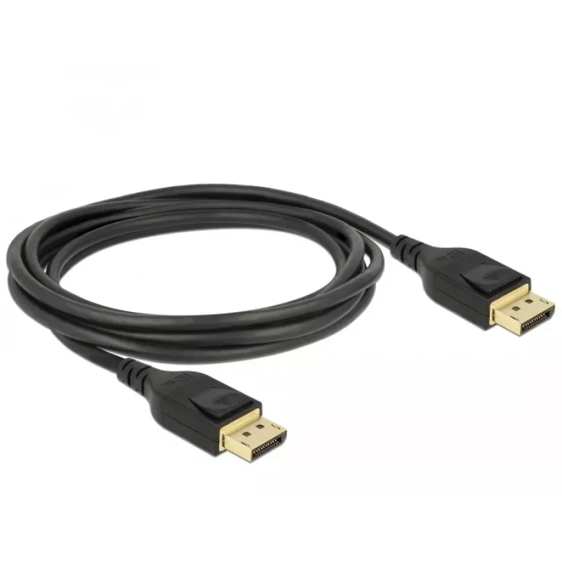 DisplayPort kabelis DeLOCK 85661 3 m Melns