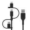 Belkin Universal kabelis Lightning/Micro/USB-C