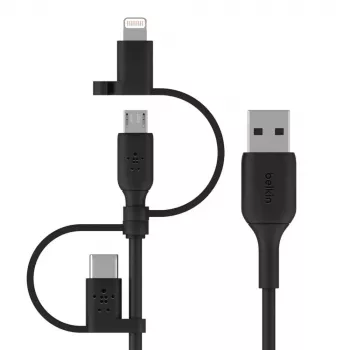 Belkin Universal kabelis Lightning/Micro/USB-C