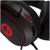 LORGAR Kaya 460, USB spēļu austiņas ar mikrofonu, CM108B, RGB fona apgaismojums, Plug&Play, USB-A savienojuma kabelis 2m, auduma ausu spilventiņi, izmērs: 192*184.7*88mm, 0.329kg, melns