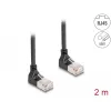 Delock 80282 Ethernet komutācijas kabelis melns