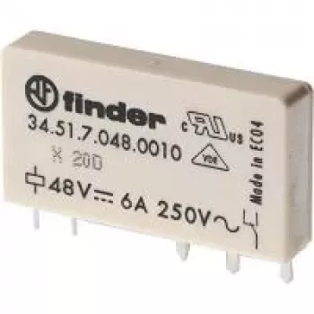 Finder PCB barošanas relejs 24 V līdzstrāva 170 mW (34.51.7.024.4010)