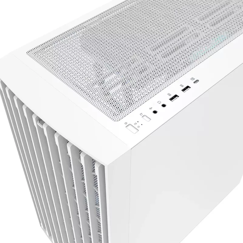 PC case MODECOM BREEZE ARGB Flow MIDI Melns — ATX, 3x140mm front + 1x140mm rear, tempered glass, USB-C