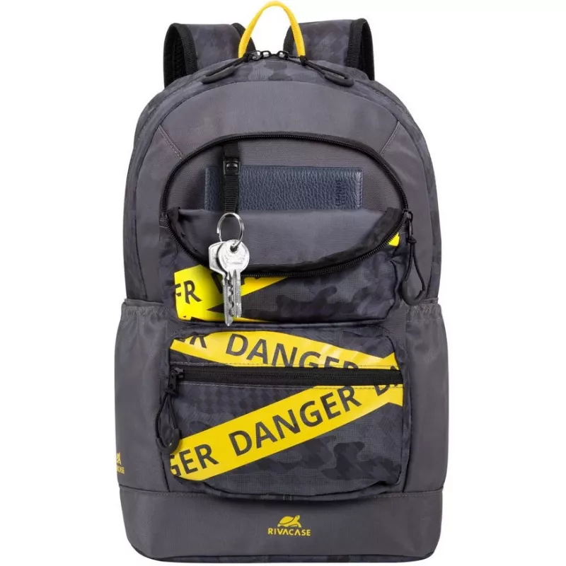 NB Backpack Urban 14L 13.3/5421 pelēka Camo Rivacase