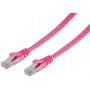 tīkla kabelis ShiverPeaks BS75512-SLM fuksīna krāsā 2 m Cat7 U/FTP STP