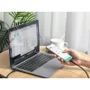 AUKEY CB-SCC241 USB-C Power Delivery PD 240W 5A 20V 1m Nylon Melns - D
