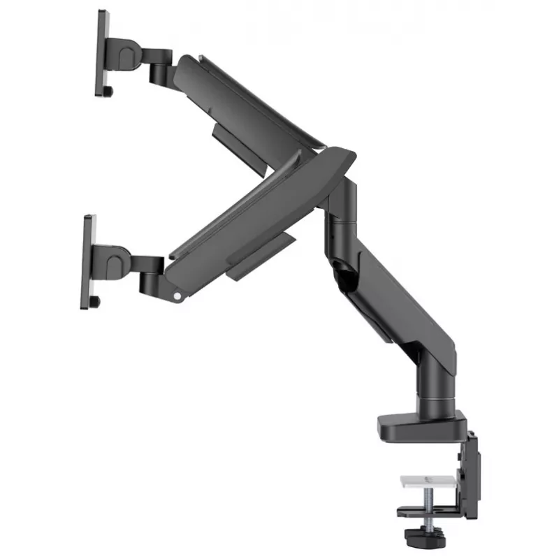 Monitora stiprinājums LC-Power LC-EQ-A34B-D 34 collu galda melns skava 40 kg